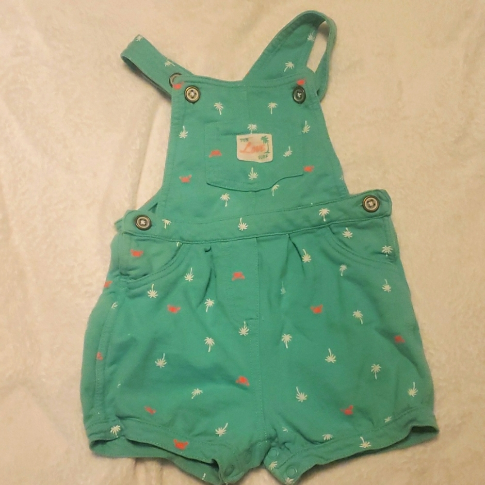 Baby Girl's Overalls 🦀🏝